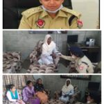 Dr. Pragya Jain IPS reached the house of 6 police personnel of Thuliwal area on 15-10-2020