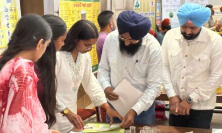 ਸਾਉਣੀ ਦੀਆਂ ਫਸਲਾਂ ਸਬੰਧੀ ਜ਼ਿਲ੍ਹਾ ਪੱਧਰੀ ਕਿਸਾਨ ਸਿਖਲਾਈ ਕੈਂਪ ਦਾ ਆਯੋਜਨ, ਵੱਡੀ ਗਿਣਤੀ ਵਿੱਚ ਕਿਸਾਨਾਂ ਨੇ ਲਿਆ ਹਿੱਸਾ