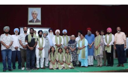 ਸ਼ਹੀਦ ਕਰਤਾਰ ਸਿੰਘ ਸਰਾਭਾ ਜਨਮ ਦਿਨ: ਭਾਸ਼ਾ ਵਿਭਾਗ ਵੱਲੋਂ ਸਾਹਿਤਕ ਸਮਾਗਮ ਤੇ ਕਵੀ ਦਰਬਾਰ